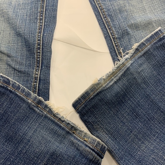 Women’s ZCo Low Rise Boot Cut Washed Blue Jeans Size 7 - Picture 3 of 11